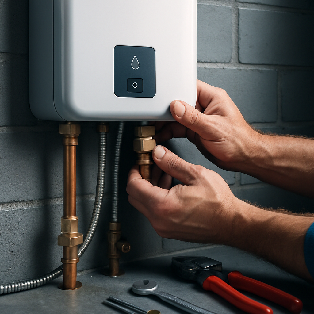 Water heater installation